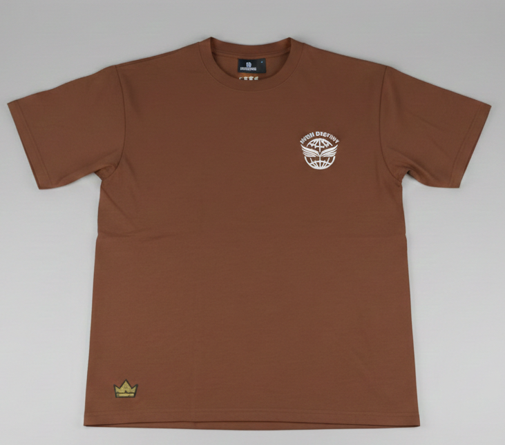 Trust The Process / T-shirt Marron